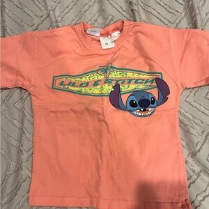 Zara Kids Lilo & Stitch Coral T-Shirt